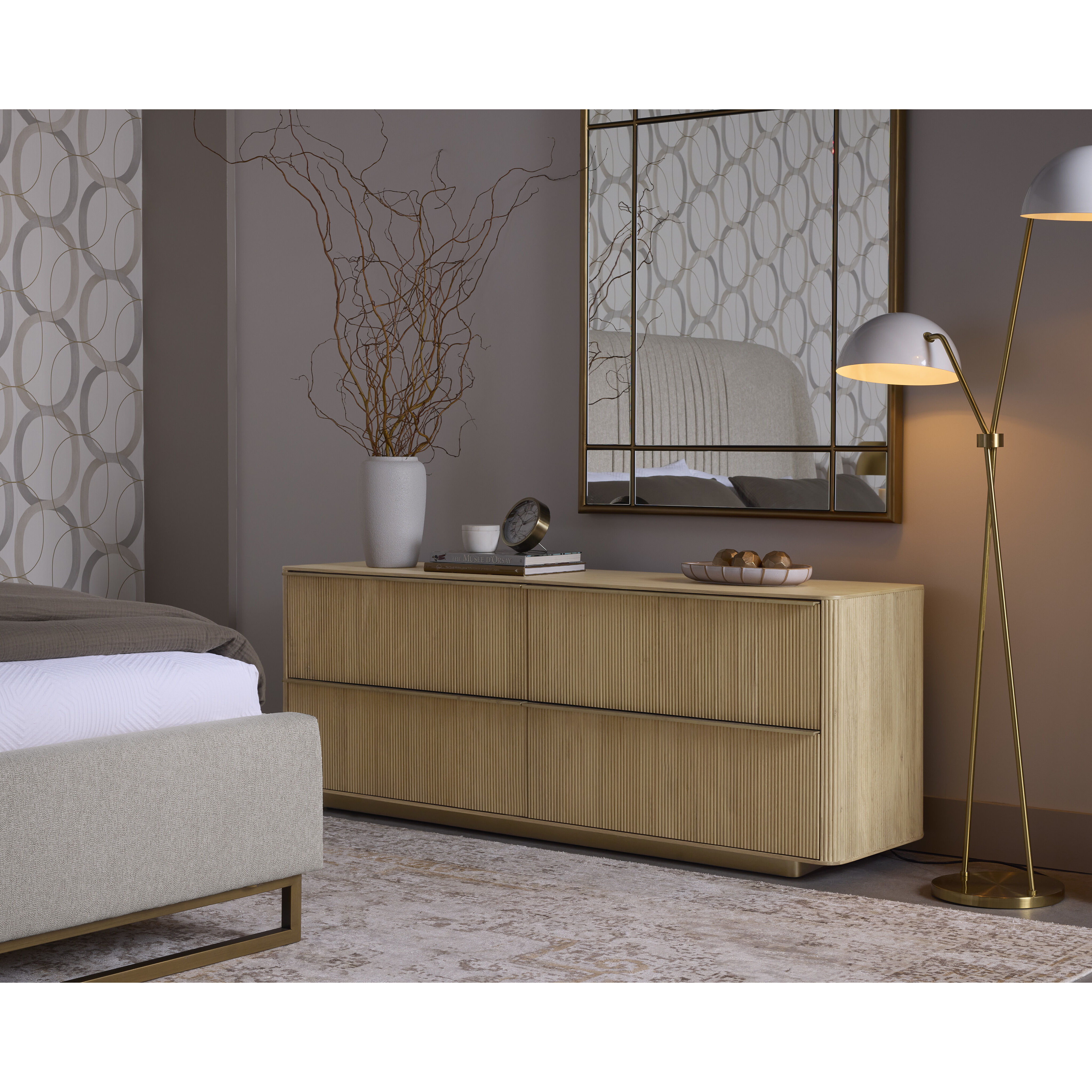 Kalla Rustic Oak Dresser